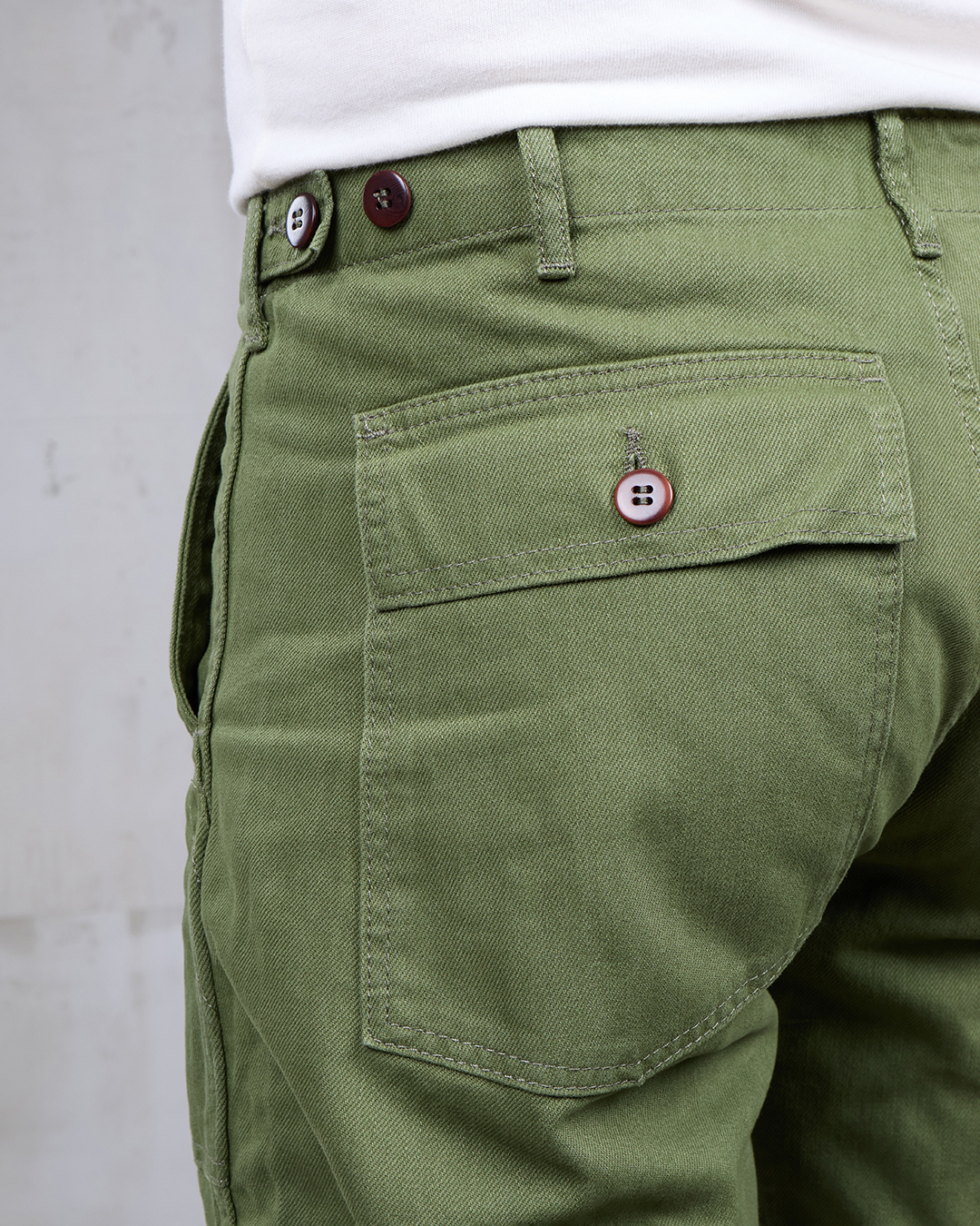 1962 OG-107 Pant Olive – Classic US Army Utility Pants-W38-L32